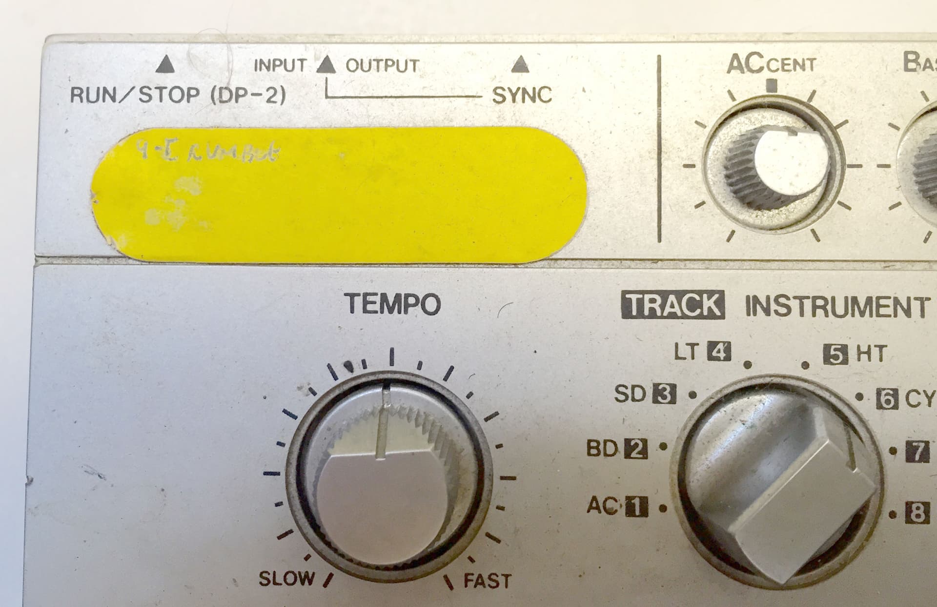 TR-606 detail shot