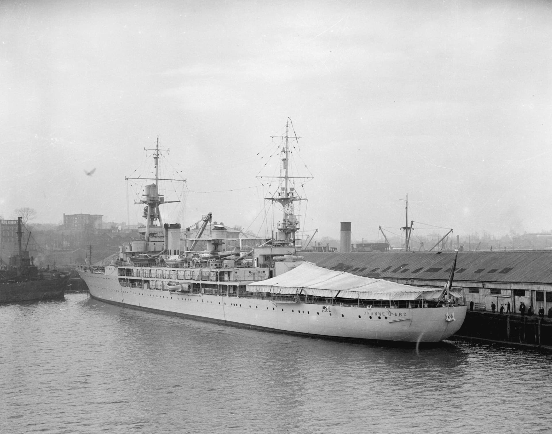 The Jeanne d'Arc at Vancouver, 1935